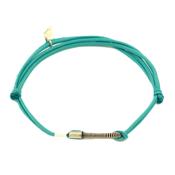 Cord bracelet SING A SONG just me / turquoise