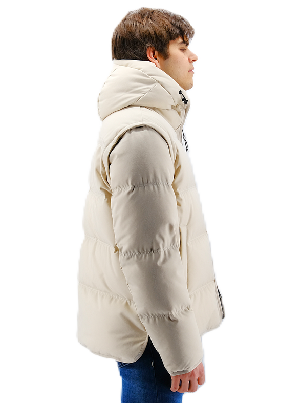 Vanilla "Kiro" hooded down jacket DUNO