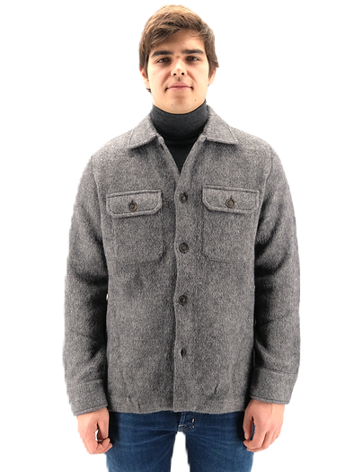Grey "overshirt" sport jacket SUNHOUSE