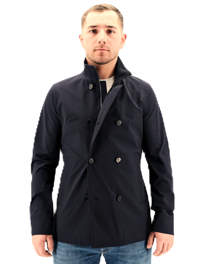Navy blue "Tauris" raincoat DUNO