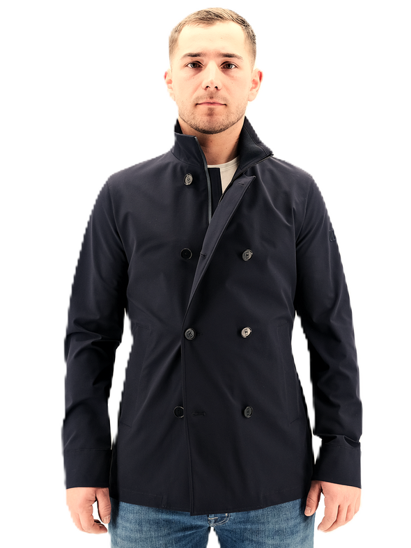 Navy blue "Tauris" raincoat DUNO