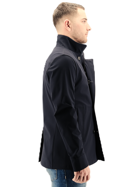 Navy blue "Tauris" raincoat DUNO