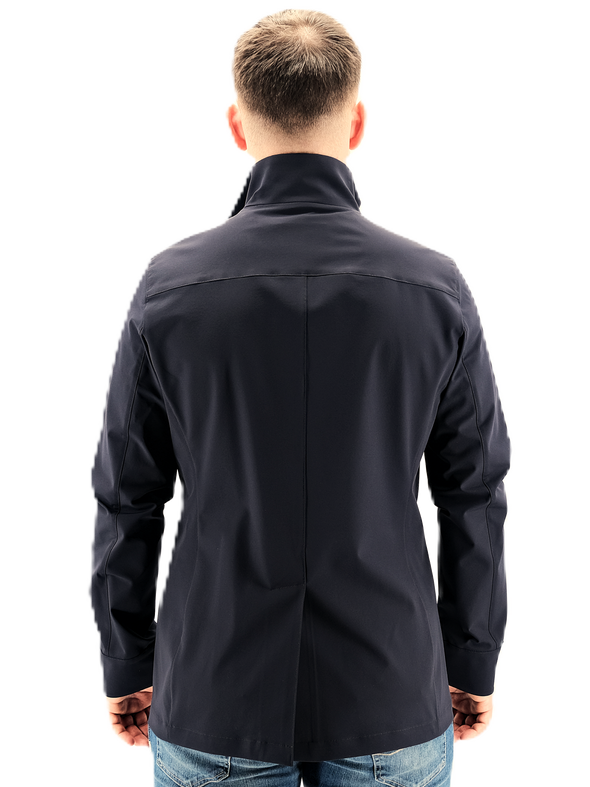 Navy blue "Tauris" raincoat DUNO