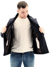 Navy blue "Tauris" raincoat DUNO