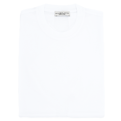 White "scottish thread" casual t-shirt PIETRA SALATA