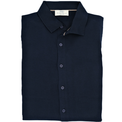 Navy blue polo shirt AB KOST
