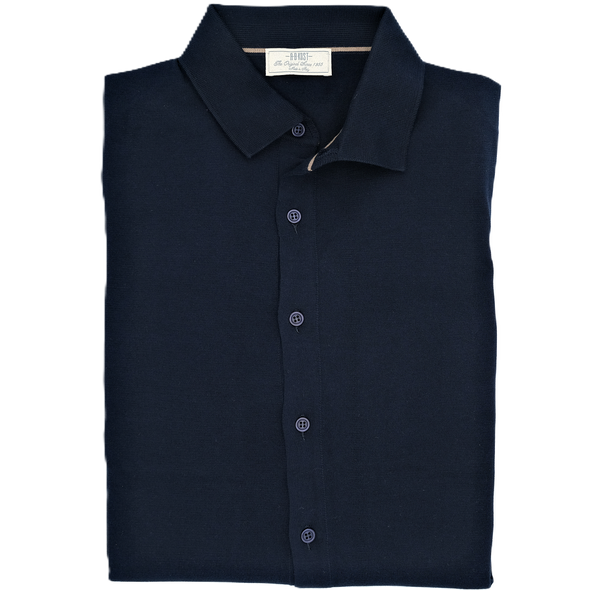 Navy blue polo shirt AB KOST
