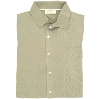 Light khaki polo shirt AB KOST