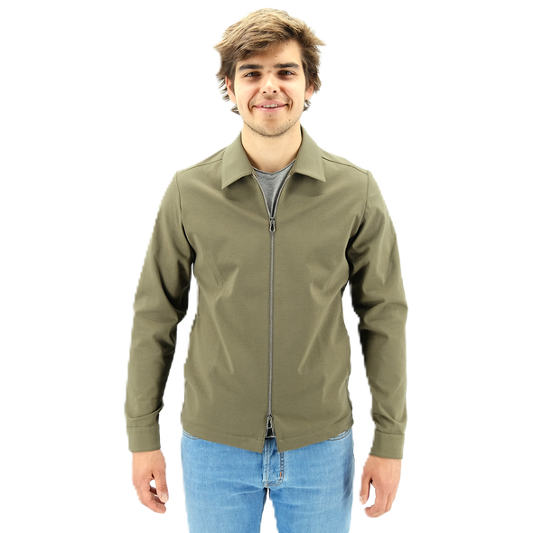 Military green "Niky" sport jacket PIETRA SALATA