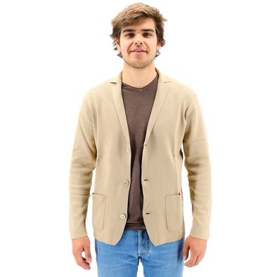 Beige knitted Jacket AB KOST