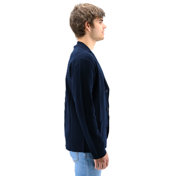 Navy blue knitted Jacket AB KOST
