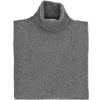Dark grey turtle neck sweater UMBERTO VALLATI