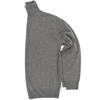 Dark grey turtle neck sweater UMBERTO VALLATI