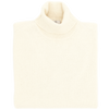 Off white turtle neck sweater UMBERTO VALLATI