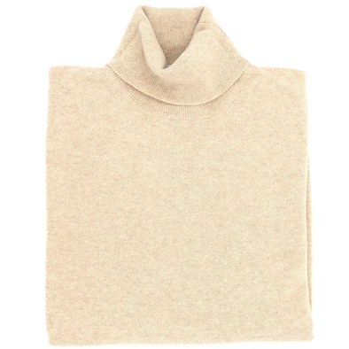 Light neige turtle neck sweater UMBERTO VALLATI