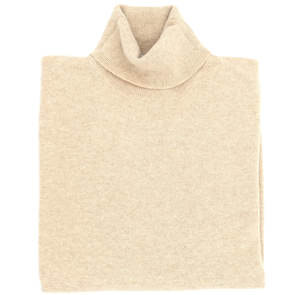Light neige turtle neck sweater UMBERTO VALLATI