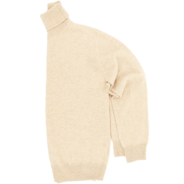 Light neige turtle neck sweater UMBERTO VALLATI