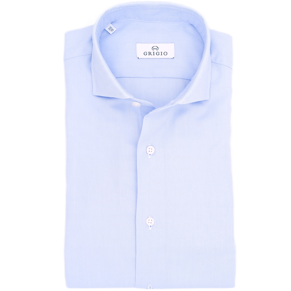 Blue classic shirt GRIGIO