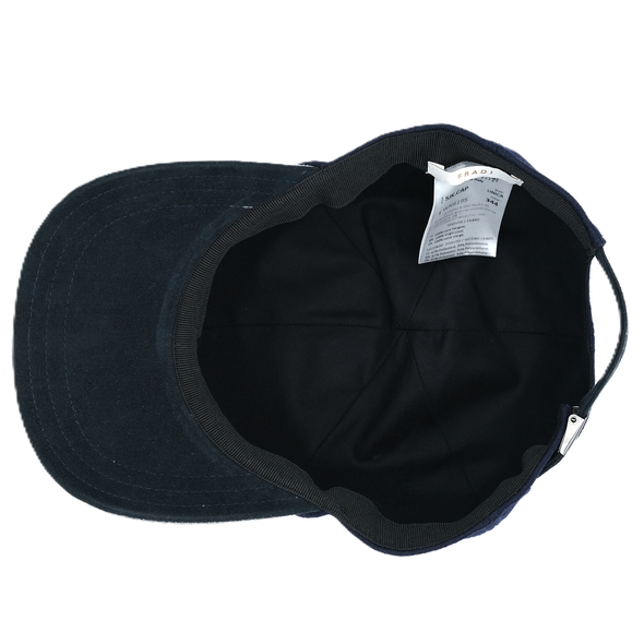 Navy blue and grey "virgin wool" cap FRADI