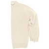 Cream round neck sweater UMBERTO VALLATI