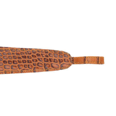 Large cognac "design collection" shoehorn UTILE 4