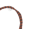 Cord bracelet SING A SONG you and me / brown and orange