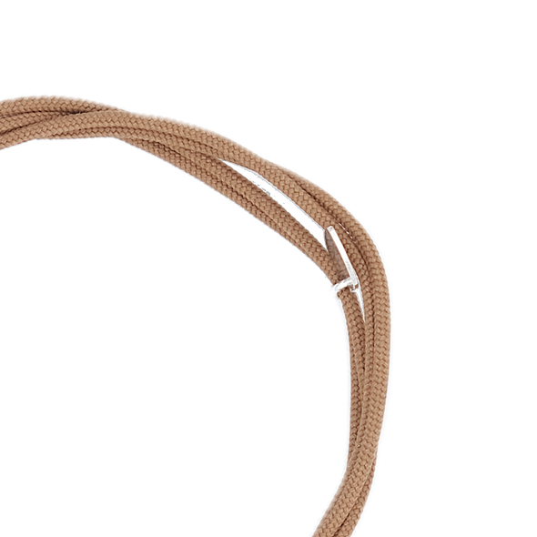 Cord bracelet SING A SONG you and me / Camel