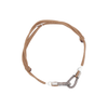 Cord bracelet SING A SONG you and me / Camel