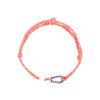 Cord bracelet SING A SONG just me / corail and beige