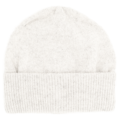Pearl grey beanie UMBERTO VALLATI