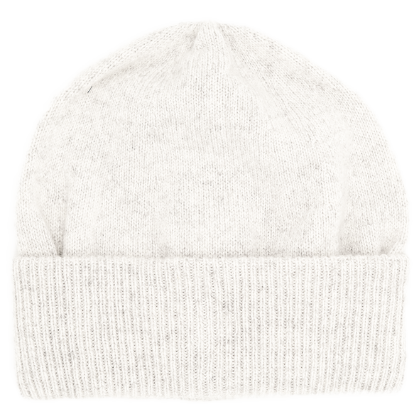 Pearl grey beanie UMBERTO VALLATI