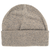 Sand and grey mix beanie UMBERTO VALLATI