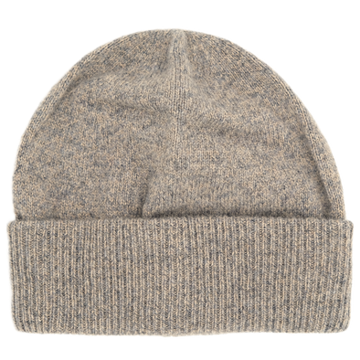 Sand and grey mix beanie UMBERTO VALLATI