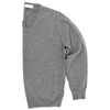 Dark grey V-neck sweater UMBERTO VALLATI
