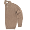 Brown "long sleeves" polo shirt MORGANO