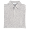 Light grey "long sleeves" polo shirt MORGANO