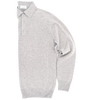 Light grey "long sleeves" polo shirt MORGANO