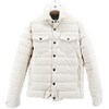 White "ribbed cotton" bomber FRADI