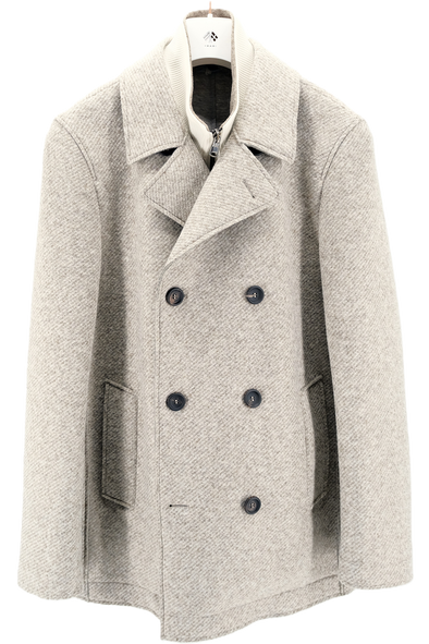 Light beige double-breasted duffle coat FRADI