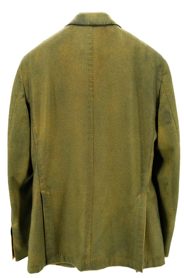 Green and yellow mix "limited edition" sport jacket SANTANIELLO