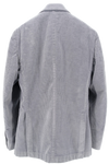 Grey "corduroy" sport jacket SANTANIELLO