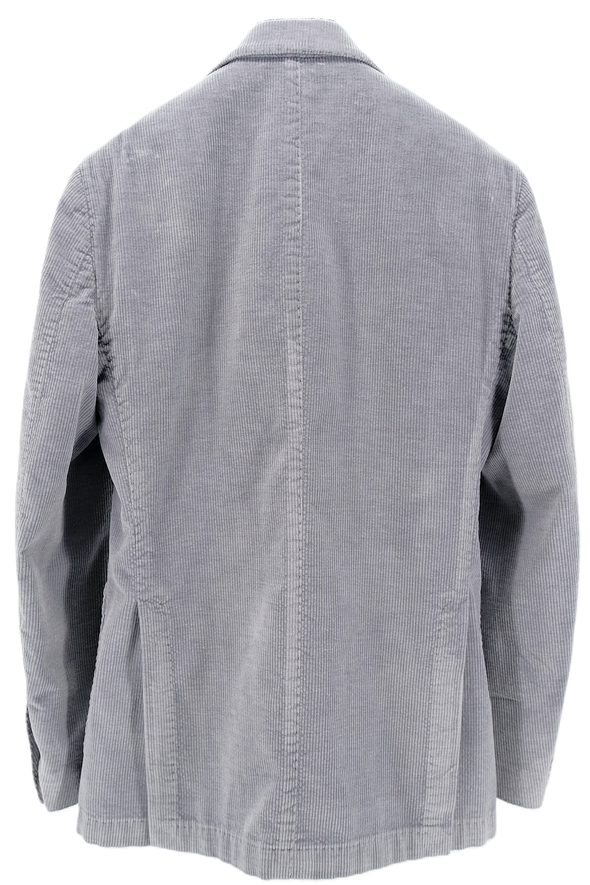 Grey "corduroy" sport jacket SANTANIELLO