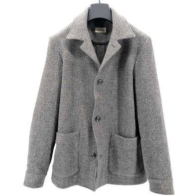 Grey "Overshirt" sport jacket ALESSANDRO GHERARDI
