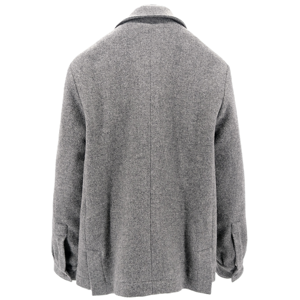 Grey "Overshirt" sport jacket ALESSANDRO GHERARDI