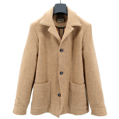 Beige "Overshirt" sport jacket ALESSANDRO GHERARDI