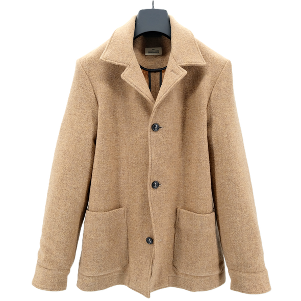 Beige "Overshirt" sport jacket ALESSANDRO GHERARDI