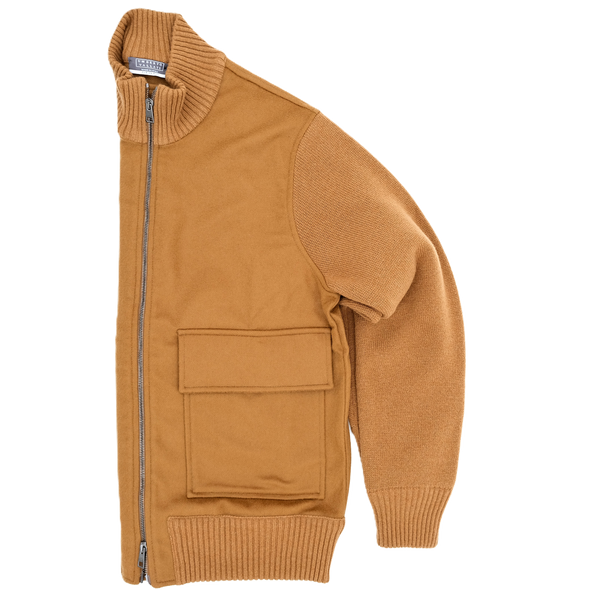 Camel cardigan UMBERTO VALLATI