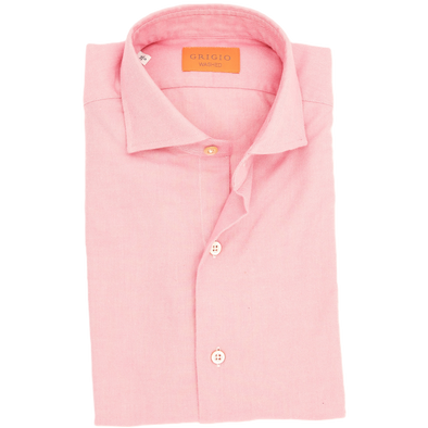 Pink "washed" casual shirt GRIGIO