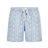 Light blue "Palm pattern" swimwear FEDELI