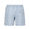 Light blue "Palm pattern" swimwear FEDELI